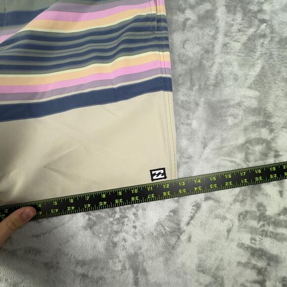 Billabong Men’s Spinner Low Tide Multicolored Swim Surf Shorts Size 38 - Picture 5 of 7